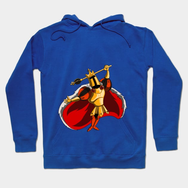 King Knight - full colour Hoodie by Fishonastick